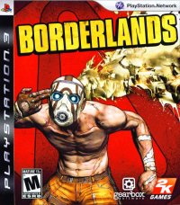 Borderlands PAL Playstation 3 PAL box art